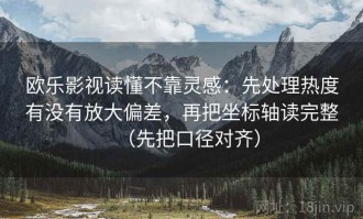 欧乐影视读懂不靠灵感：先处理热度有没有放大偏差，再把坐标轴读完整（先把口径对齐）